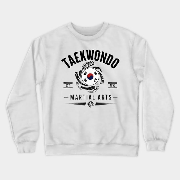 Taekwondo Art Tae Kwon Do Training Korean Martial Arts for men Crewneck Sweatshirt by TopTees